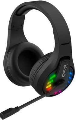 Гарнитура игровая A4TECH Bloody GR230,  для компьютера, мониторные,  Bluetooth, черный