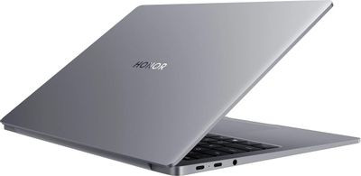 Ноутбук Honor MagicBook 14 14.2", 2023, IPS, Intel Core i5 13500H 2.6ГГц, 12-ядерный, 16ГБ LPDDR5, 1ТБ SSD,  Intel Iris Xe graphics, Windows 11 Home, серый [5301afrk]