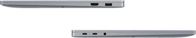Ноутбук Honor MagicBook 14 14.2", 2023, IPS, Intel Core i5 13500H 2.6ГГц, 12-ядерный, 16ГБ LPDDR5, 1ТБ SSD,  Intel Iris Xe graphics, Windows 11 Home, серый [5301afrk]