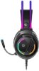 Гарнитура игровая Defender Flame,  для компьютера и игровых консолей, накладные,  проводные, черный  [64555]