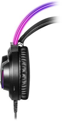 Гарнитура игровая Defender Flame,  для компьютера и игровых консолей, накладные,  проводные, черный  [64555]