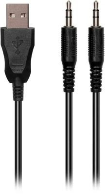 Гарнитура игровая Defender Flame,  для компьютера и игровых консолей, накладные,  проводные, черный  [64555]