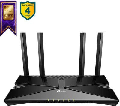 Wi-Fi роутер TP-LINK Archer AX53,  AX3000,  черный