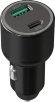 Автомобильное зарядное устройство Wiiix UCC-7-2-10,  USB + USB type-C,  18Вт,  3.25A,  черный