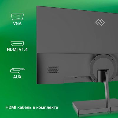 27" Монитор Digma Progress 27A501F,  1920x1080,  VA,  100Гц,  1хHDMI,  черный [dm27vb01]