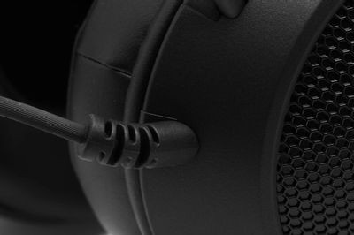 Гарнитура игровая Razer Kraken X Essential,  для компьютера и игровых консолей, мониторные,  проводные, черный [rz04-02950100-r3c1]