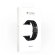 Ремешок LYAMBDA Libertas для Apple Watch Series 3/4/5/6/SE/7, черный/серебристый шеврон [ds-apg-06-40-bs]