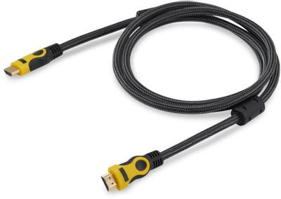 Кабель аудио-видео Buro HDMI 1.4,  HDMI (m)  -  HDMI (m) ,  ver 1.4,  1.8м [hdmi 19m-19m braid]
