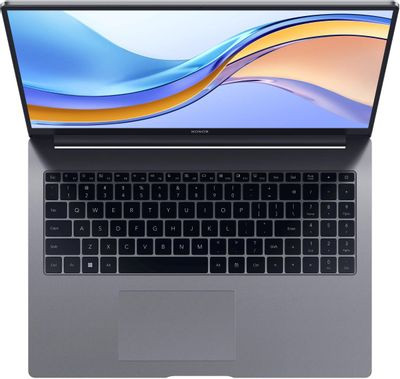 Ноутбук Honor MagicBook X16 2024  BRN-F5851C 16", 2024, IPS, Intel Core i5 12450H 2ГГц, 8-ядерный, 8ГБ LPDDR4x, 512ГБ SSD,  Intel UHD Graphics, Windows 11 Home, серый [5301ahgy]