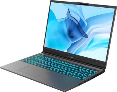 Ноутбук игровой MAIBENBEN X16A-R77445 16", IPS, AMD Ryzen 7 7435H 3.1ГГц, 8-ядерный, 16ГБ DDR5, 512ГБ SSD,  NVIDIA GeForce  RTX 4050 для ноутбуков - 6 ГБ, Linux, серый [x16a-r77445ffslgre0]