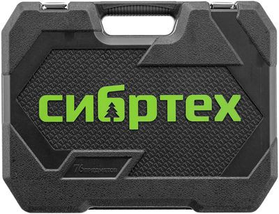 Набор инструментов СИБРТЕХ 13394,  76 предметов