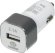 Автомобильное зарядное устройство Digma DGCC-1U-2.1A-WG,  USB,  10.5Вт,  2.1A,  белый