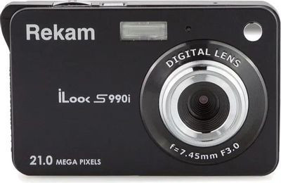 Цифровой компактный фотоаппарат Rekam iLook S990i, черный Цифровой компактный фотоаппарат Rekam iLook S990i, черный