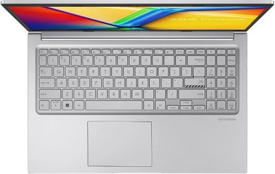 Ноутбук ASUS Vivobook 15 X1504ZA-BQ1104 15.6", IPS, Intel Core i3 1215U 1.2ГГц, 6-ядерный, 8ГБ DDR4, 512ГБ SSD,  Intel UHD Graphics, без операционной системы, серебристый [90nb1022-m01mb0]