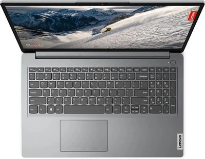 Ноутбук Lenovo IdeaPad 1 15AMN7 15.6", 2023, TN, AMD Ryzen 3 7320U 2.4ГГц, 4-ядерный, 8ГБ LPDDR5, 256ГБ SSD,  AMD Radeon  610M, без операционной системы, серый [82vg00lsue]