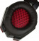 Гарнитура игровая Oklick HS-L900G HURRICANE,  для компьютера, мониторные,  проводные, черный  / красный [472660]