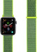 Ремешок LYAMBDA DS-GN-02-40-2 для Apple Watch Series 3/4/5/6/SE/7/8, серый/зеленый