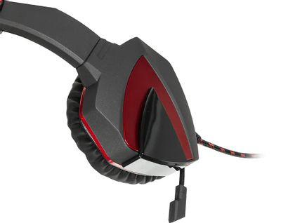 Гарнитура игровая A4TECH Bloody G501,  для компьютера, мониторные,  проводные, черный