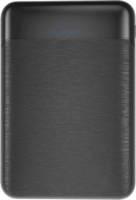 Внешний аккумулятор (Power Bank) PERO PB01,  5000мAч,  черный [pb01bl]