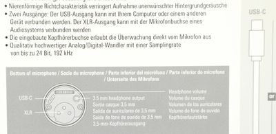 Микрофон Audio-Technica ATR2100x,  черный [80001027]