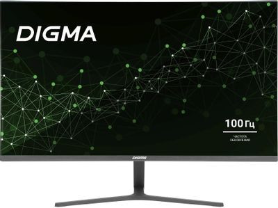 27" Монитор Digma Progress 27P503F,  1920x1080,  IPS,  100Гц,  1хHDMI,  1хDP,  темно-серый [dm27sb04]