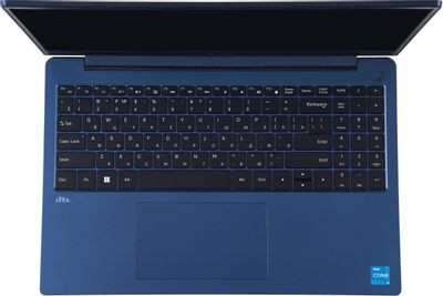 Ноутбук HORIZONT H-book 15 MAK4 15.6", 2023, IPS, Intel Core i5 1155G7 2.5ГГц, 4-ядерный, 8ГБ DDR4, 512ГБ SSD,  Intel Iris Xe graphics, Windows 11 Home, темно-синий [t52e4w]