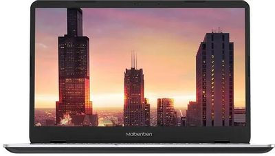 Ноутбук MAIBENBEN M545 15.6", IPS, AMD Ryzen 5 4500U 2.3ГГц, 6-ядерный, 8ГБ DDR4, 512ГБ SSD,  AMD Radeon, Linux, серебристый [m5451sb0lsre0]