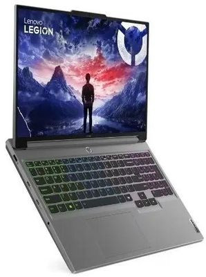 Ноутбук игровой Lenovo Legion 5 16IRX9 16", 2023, IPS, Intel Core i5 13450HX 2.4ГГц, 10-ядерный, 16ГБ DDR5, 512ГБ SSD,  NVIDIA  RTX 4060 для ноутбуков - 8 ГБ, без операционной системы, серый [83dg003ark]