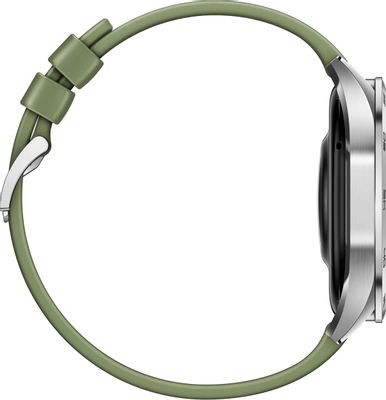 Смарт-часы Huawei Watch GT 4 Phoinix-B19W,  46мм,  1.43",  зеленый/серебристый [55020bgy]