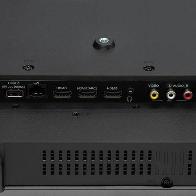 43" Телевизор StarWind SW-LED43UG400, 4K Ultra HD, стальной, СМАРТ ТВ, YaOS