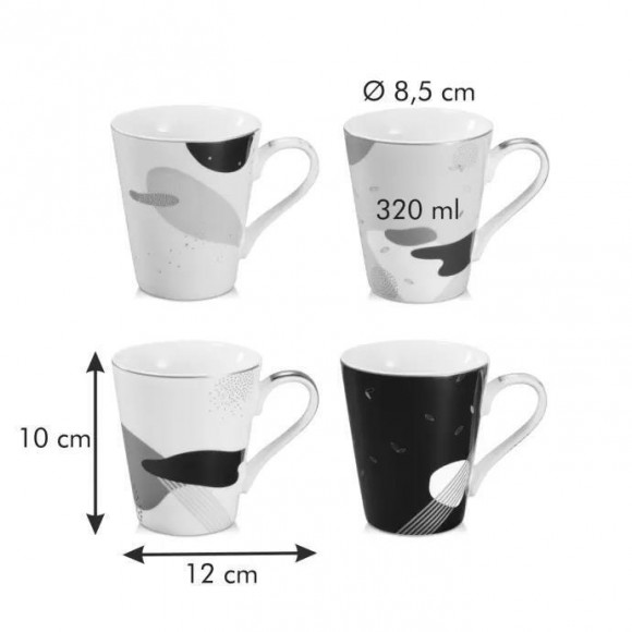 Чашка Tescoma myCOFFEE, 4 шт, Moon