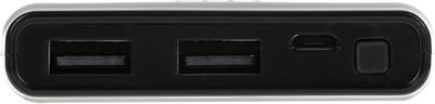 Внешний аккумулятор (Power Bank) Cactus CS-PBFSFT-10000,  10000мAч,  черный