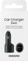 Автомобильное зарядное устройство Samsung EP-L4020,  USB + USB type-C,  3A,  черный [ep-l4020nbegeu]