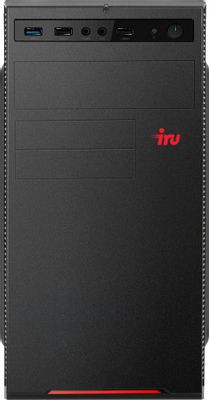 Компьютер iRU Home 510B5SE,  Intel Core i5 11400,  DDR4 8ГБ, 1ТБ,  Intel UHD Graphics 730,  Free DOS,  черный [1927310]