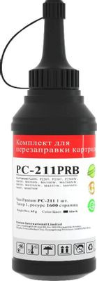 Тонер Pantum PC-211PRB,  для Series P2200/2500/M6500/6550/6600,  черный, 65грамм, флакон