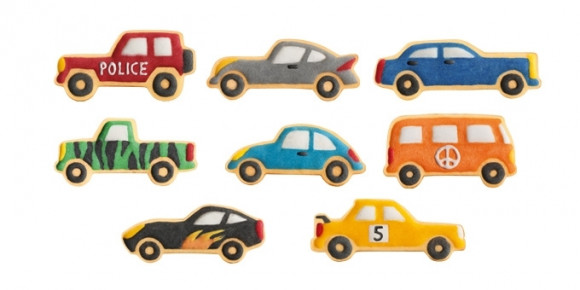 Формочки Tescoma DELICIA KIDS Машинки, 8 шт