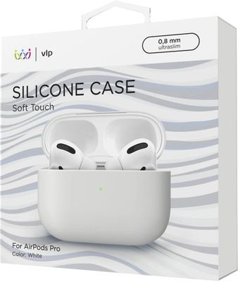 Кейс VLP VLP-SCAP3-08WH,  для AirPods Pro,  белый