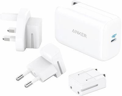 Сетевое зарядное устройство ANKER PowerPort III Nano,  USB type-C,  20Вт,  3A,  белый [a2633g22]
