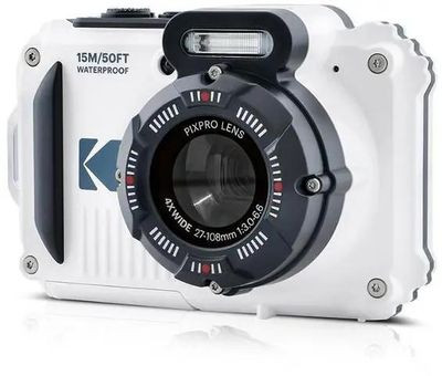 Цифровой компактный фотоаппарат Kodak Pixpro WPZ2,  белый