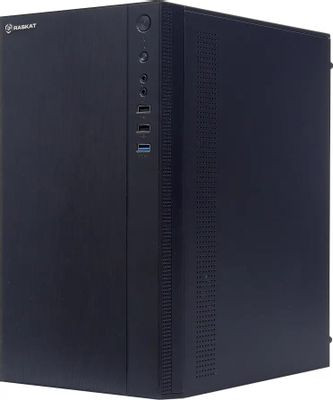 Компьютер RASKAT Standart 300,  Intel Core i3 10100,  DDR4 16ГБ, 480ГБ(SSD),  Intel UHD Graphics 630,  noOS,  черный,  без русских букв [standart300108465]