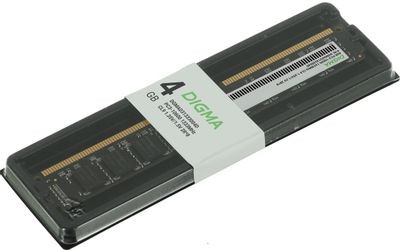 Оперативная память Digma DGMAD31333004D DDR3 -  1x 4ГБ 1333МГц, DIMM,  Ret