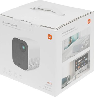 Проектор Xiaomi Mi Smart Projector 2 EU,  белый,  Wi-Fi [bhr5211gl]