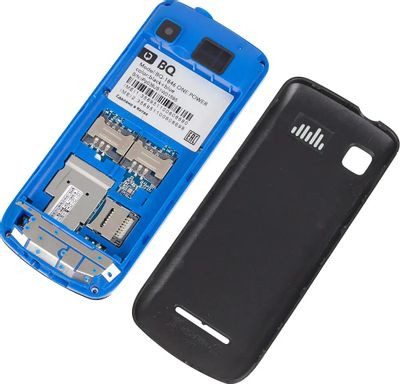 Сотовый телефон BQ One Power 1846,  черный/синий