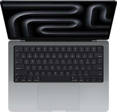 Ноутбук Apple MacBook Pro 14 M3 A2918 14.2", 2023, Retina XDR, Apple M3 8 core 4ГГц, 8-ядерный, 8ГБ 512ГБ SSD,  Mac OS, серый космос [z1c8000ea(mtl73)]