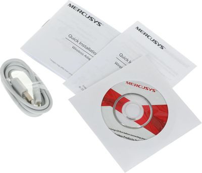 Wi-Fi адаптер MERCUSYS MW300UH USB 2.0