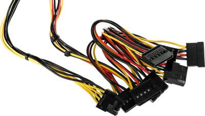 Блок питания Accord ACC-TFX350,  350Вт,  80мм,  черный
