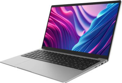Ноутбук Digma EVE P5851 15.6", 2023, IPS, Intel Pentium Silver N5030 1.1ГГц, 4-ядерный, 8ГБ LPDDR4, 256ГБ SSD,  Intel UHD Graphics  605, Windows 11 Professional, серебристый [dn15n5-8cxw05]