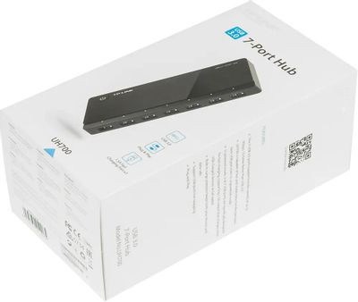 Хаб (разветвитель) TP-LINK UH700, черный