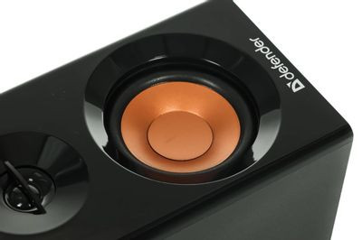 Колонки Defender Aurora S12,  2.0,  черный [65415]