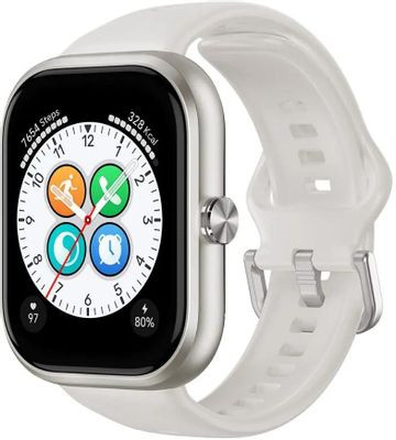 Смарт-часы Honor Choice Watch BOT-WB01,  49.7мм,  1.95",  белый/белый [5504aamc]